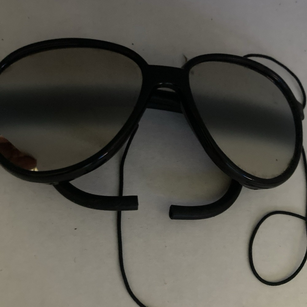 Vintage Alpine Glacier Sunglasses – Mountaineering‎ Leather Side Shields - Picture 10 of 16